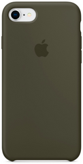 Силиконовый чехол Apple для iPhone 8 / 7 Silicone Case - Dark Olive (MR3N2)