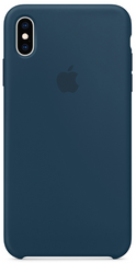 Силиконовый матовый чехол Apple для iPhone X / XS Silicone Case - Pacific Green (MUJU2LL/A)