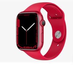 Apple Watch Series 7 GPS 45mm (PRODUCT)RED Sport Band (MKN93)