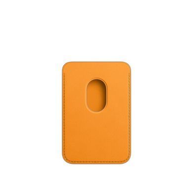 Кожаный чехол-бумажник AnySmart Leather Wallet MagSafe California Poppy для iPhone 12 | 12 mini | 12 Pro | 12 Pro Max (OEM)