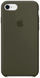 Силиконовый чехол Apple для iPhone 8 / 7 Silicone Case - Dark Olive (MR3N2)
