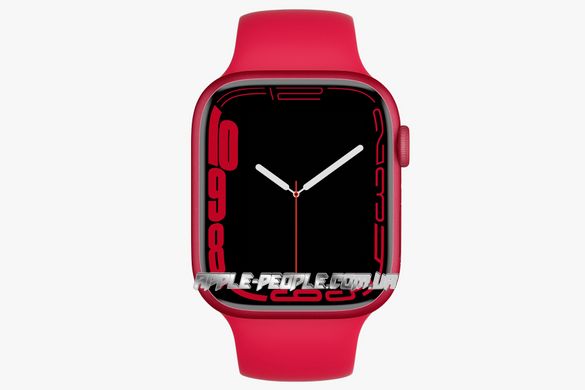 Apple Watch Series 7 GPS 45mm (PRODUCT)RED Sport Band (MKN93)