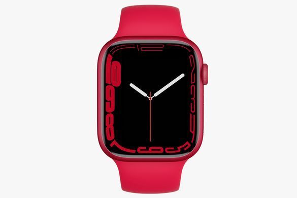 Apple Watch Series 7 GPS 45mm (PRODUCT)RED Sport Band (MKN93)