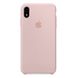 Силиконовый чехол-накладка-накладка AnySmart Silicone Case Pink Sand для iPhone XR (OEM)