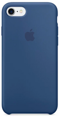 Силиконовый чехол-накладка для Apple iPhone 8 / 7 Silicone Case - Ocean Blue (MMWW2ZM/A)