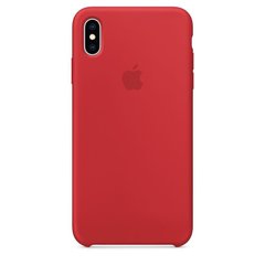 Силиконовый чехол-накладка для Apple iPhone XS Max Silicone Case (PRODUCT) RED (MRWH2)