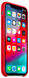 Силиконовый матовый чехол Apple для iPhone X / XS Silicone Case - (PRODUCT) RED (MRWC2LL/A)
