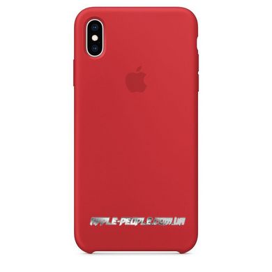 Силиконовый чехол-накладка для Apple iPhone XS Max Silicone Case (PRODUCT) RED (MRWH2)