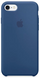 Силиконовый чехол-накладка для Apple iPhone 8 / 7 Silicone Case - Ocean Blue (MMWW2ZM/A)