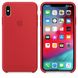 Силиконовый чехол Apple для iPhone XS Max Silicone Case (PRODUCT) RED (MRWH2)