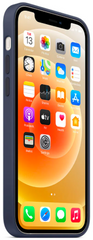 Силиконовый чехол Apple iPhone 12 Pro Max Silicone Case with MagSafe Deep Navy (MHLD3)