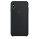 Силиконовый чехол Apple для iPhone XS Max Silicone Case Black (MRWE2)