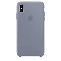 Силиконовый чехол-накладка для Apple iPhone XS Max Silicone Case Lavender Gray (MTFH2)