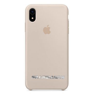 Силиконовый чехол-накладка-накладка AnySmart Silicone Case Stone для iPhone XR (OEM)