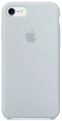 Силиконовый чехол-накладка для Apple iPhone 8 / 7 Silicone Case - Mist Blue (MQ582ZM/A)