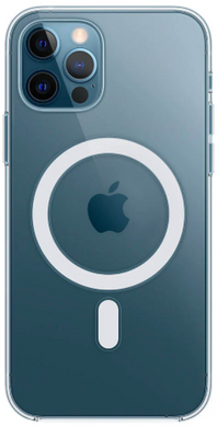 Силиконовый чехол Apple iPhone 12 Pro Max Clear Case with MagSafe Clear (MHLN3)