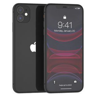 iPhone 11 Black 64Gb (MWLT2)