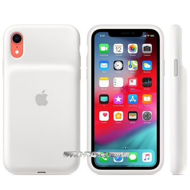 Чехол-аккумулятор Apple Smart Battery Case White для iPhone XR (MU7N2)