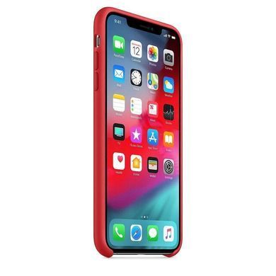 Силиконовый чехол-накладка-накладка AnySmart для iPhone XS Max Silicone Case (PRODUCT) RED