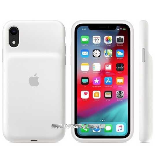 Чехол-аккумулятор Apple Smart Battery Case White для iPhone XR
