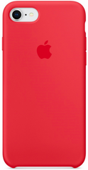 Силиконовый чехол-накладка для Apple iPhone 8 / 7 Silicone Case - Red Raspberry (MRFQ2)
