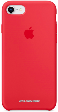 Силиконовый чехол Apple для iPhone 8 / 7 Silicone Case - Red Raspberry (MRFQ2)
