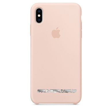 Силиконовый чехол-накладка для Apple iPhone XS Max Silicone Case Pink Sand (MTFD2)