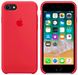 Силиконовый чехол Apple для iPhone 8 / 7 Silicone Case - Red Raspberry (MRFQ2)