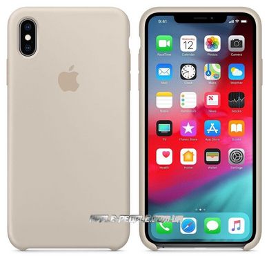 Силиконовый чехол Apple для iPhone XS Max Silicone Case Stone (MRWJ2)