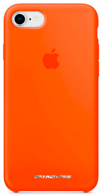 Силиконовый чехол Apple для iPhone 8 / 7 Silicone Case - Spicy Orange (MR682)
