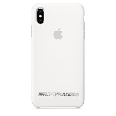 Силиконовый чехол Apple для iPhone XS Max Silicone Case White (MRWF2)