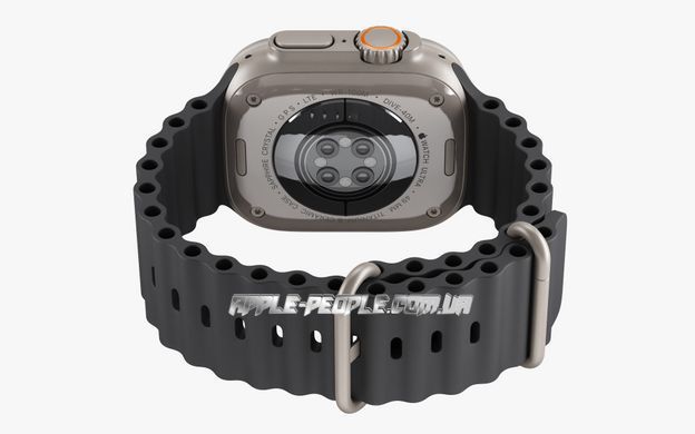 Apple Watch Ultra 3 GPS + Cellular 49mm Black Titanium Case with Black Ocean Band (MF0J4)