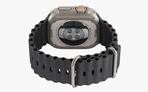 Apple Watch Ultra 3 GPS + Cellular 49mm Black Titanium Case with Black Ocean Band (MF0J4)