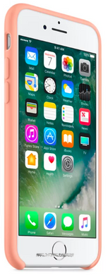Силиконовый чехол-накладка-накладка AnySmart для iPhone 8 / 7 Silicone Case - Flamingo