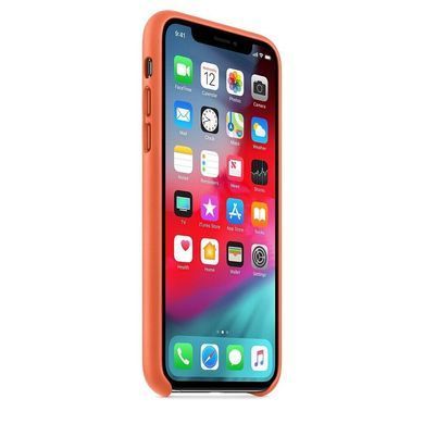 Кожаный чехол Apple Leather Case Sunset для iPhone X | XS (MVFQ2)