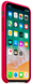 Силиконовый матовый чехол Apple для iPhone X / XS Silicone Case - Rose Red (MQT82LL/A)
