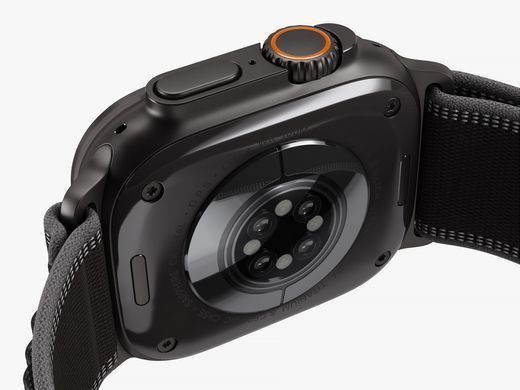 Apple Watch Ultra 3 GPS + Cellular 49mm Black Titanium Case with Black Alpine Loop - Large (MF0X4)