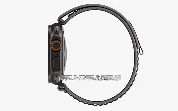 Apple Watch Ultra 3 GPS + Cellular 49mm Black Titanium Case with Black Alpine Loop - Large (MF0X4)