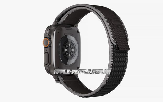 Apple Watch Ultra 3 GPS + Cellular 49mm Black Titanium Case with Black Alpine Loop - Large (MF0X4)