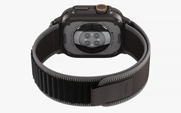 Apple Watch Ultra 3 GPS + Cellular 49mm Black Titanium Case with Black Alpine Loop - Large (MF0X4)