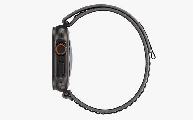 Apple Watch Ultra 3 GPS + Cellular 49mm Black Titanium Case with Black Alpine Loop - Large (MF0X4)