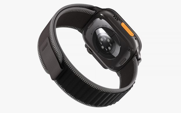 Apple Watch Ultra 3 GPS + Cellular 49mm Black Titanium Case with Black Alpine Loop - Large (MF0X4)