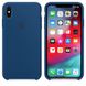 Силиконовый чехол Apple для iPhone XS Max Silicone Case Blue Horizon (MTFE2)