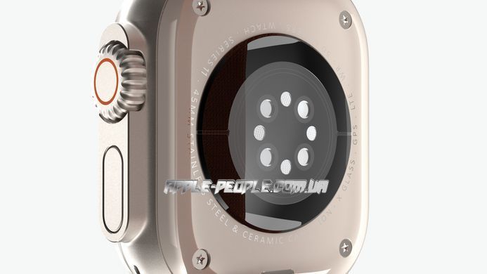 Apple Watch Ultra 3 GPS + Cellular 49mm Black Titanium Case with Terra Cotta Alpine Loop - Large (MF254+MG9F4)