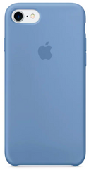 Силиконовый чехол-накладка для Apple iPhone 8 / 7 Silicone Case - Azure (MQ0J2)