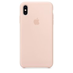 Силиконовый матовый чехол для Apple iPhone XS Max Silicone Case Pink Sand (MTFD2LL/A)