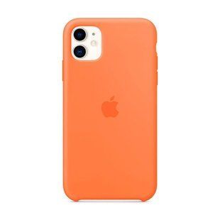 Силиконовый чехол AnySmart Silicone Case Vitamin C для iPhone 11 (OEM)