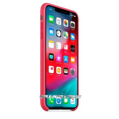 Силиконовый чехол Apple для iPhone XS Max Silicone Case Hibiscus (MUJP2)