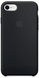 Силиконовый чехол-накладка-накладка AnySmart для iPhone 8 / 7 Silicone Case - Black