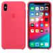 Силиконовый чехол Apple для iPhone XS Max Silicone Case Hibiscus (MUJP2)